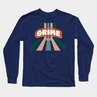 Grime City Grime Art Long Sleeve T-Shirt